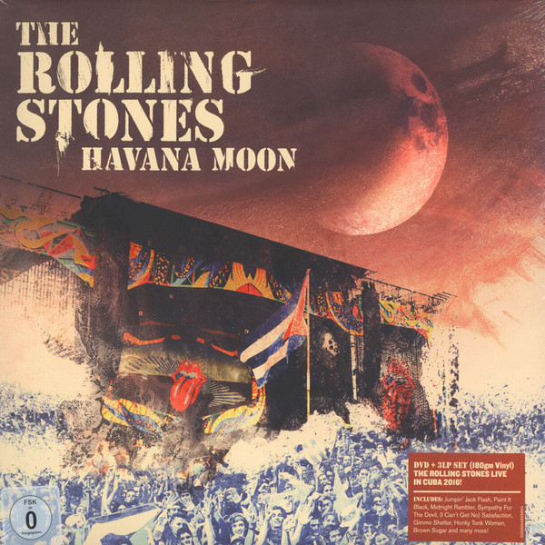 ROLLING STONES - HAVANA MOON - DVD + 3LP SET